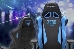 DxRacer OH/RB1/NB – обзор геймерского кресла с синей подсветкой