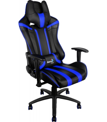 Кресло Aerocool AC120BB Black Blue
