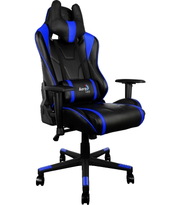 Кресло Aerocool AC220BB Black Blue