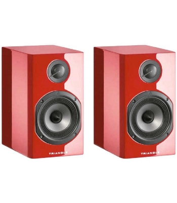 Акустическая система Triangle Color Bookshelf Red Piano Lacquer