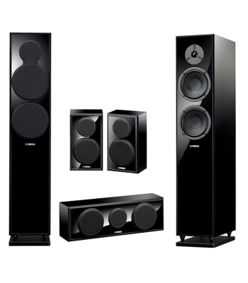 Акустическая система Yamaha NS-F150+NS-P150 Piano Black
