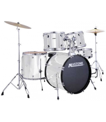 Акустическая ударная установка MAXTONE MXC3005 White