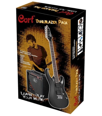 Гитара Cort CGP-X1 BK + MX15
