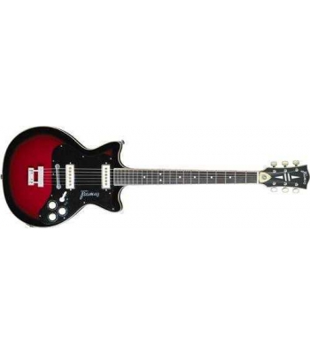 Гитара Framus Vintage Hollywood Doublecut Black Rose HP