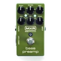 Педали эффектов Dunlop M81 MXR Bass Preamp