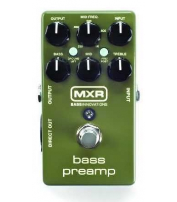 Педали эффектов Dunlop M81 MXR Bass Preamp