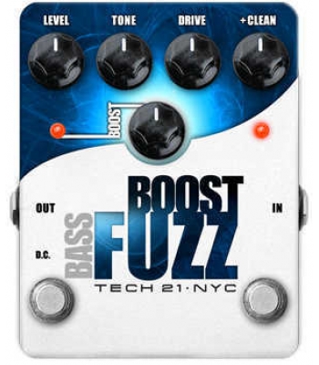Педали эффектов Tech 21 Boost Fuzz Bass