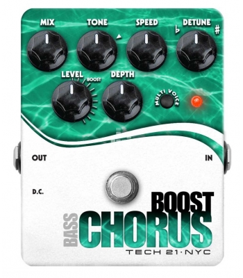 Педали эффектов Tech 21 Boost Chorus Bass