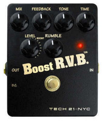 Педали эффектов Tech 21 Boost R.V.B.