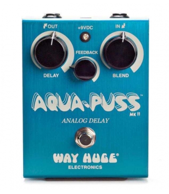 Педали эффектов Dunlop WHE701 Way Huge Aqua Puss MKII Analog Delay