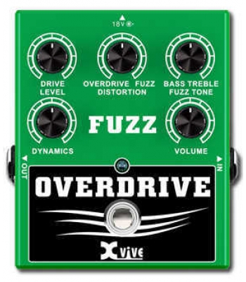 Педали эффектов Xvive W2 Overdrive Fuzz
