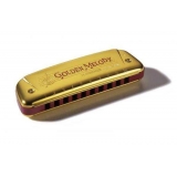 Губная гармоника Hohner Golden Melody Gold C