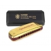 Губная гармоника Hohner Golden Melody Gold C