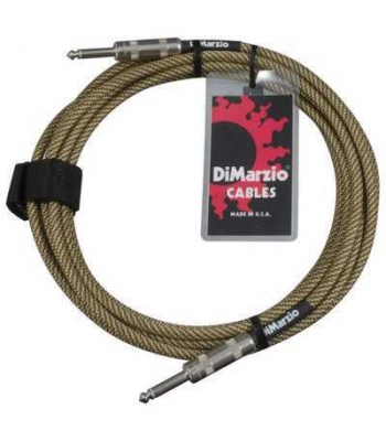 Кабель DiMarzio EP1715SS Instrument Cable 15ft Vintage Tweed