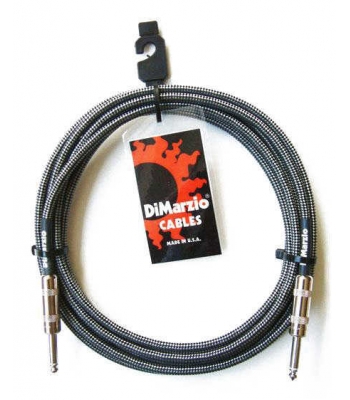 Кабель DiMarzio EP1718SS Instrument Cable 18ft Black Gray