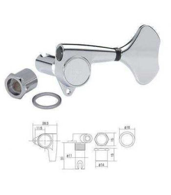 Колки GOTOH GB707L C