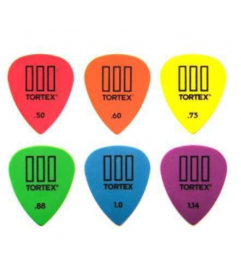 Медиаторы Dunlop 4620 Tortex T-III Cabinet