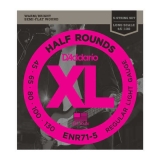 Струны D'Addario ENR71-5 XL Nickel Half Rounds Bass 5 45-130