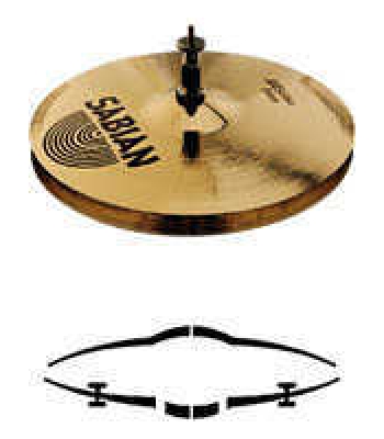 Хай-хет SABIAN 14" AA Sizzle Hats Brilliant