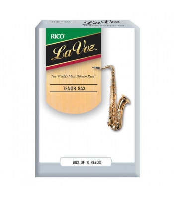 Трости для духовых RICO La Voz - Tenor Sax Medium Hard - 10 Box