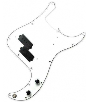 Хамбакер DiMarzio FB2100WA1BK P-Bass Pickguard Assembly