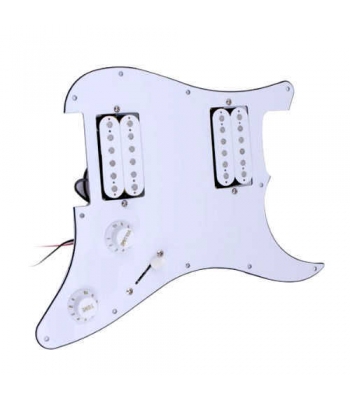 Хамбакер Paxphil #9842 Pickguard Panel H-H White