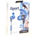 Наушники Monster iSport Immersion In-Ear with ControlTalk Blue 