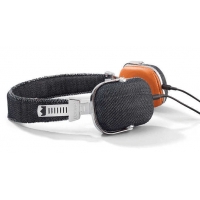 Наушники Frends Light Denim Leather Black/Brown