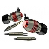 Наушники V-Moda Vibe Duo - Gunmetal Rouge 45 plug