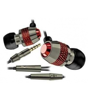 Наушники V-Moda Vibe Duo - Gunmetal Rouge 45 plug